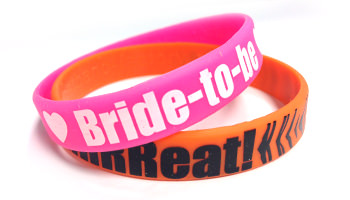 Silk Screened Wristband