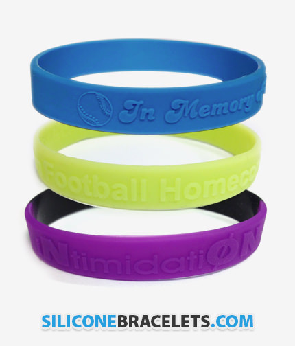 EMBOSSED WRISTBANDS