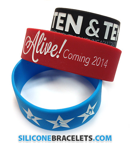 ONE INCH WRISTBANDS